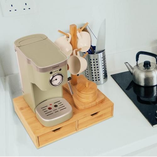 Tiroir de rangement pour porte-gobelet pour dosettes de café
 Fiche Technique et Prix au Maroc