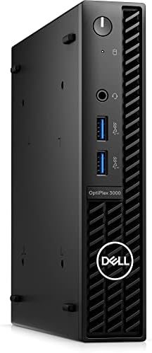 Ordinateur de bureau micro tour Dell Optiplex 3000 3000 (2022) |  SSD Core i5-1 To - 32 Go de RAM |  6 cœurs à 4,4 GHz – Processeur Win 11 Home de 12e génération (renouvelé)
 Fiche Technique et Prix au Maroc