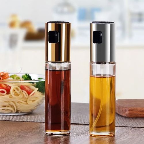 Set de 2 Pulvérisateurs en verre, Bouteilles distributeurs d'huile et vinaigre
 Fiche Technique et Prix au Maroc