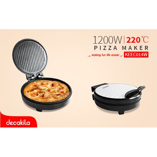 DECAKILA Machine à pizza 1200W
 Fiche Technique et Prix au Maroc