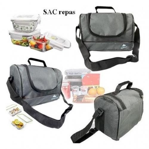 SAC repas  goûter lunch BOX NOIR 2022
 Fiche Technique et Prix au Maroc