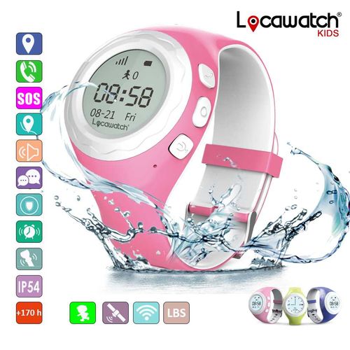 Locawatch kids Montre GPS/Téléphone portable+SOS....
 Fiche Technique et Prix au Maroc