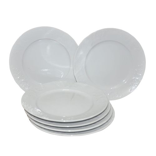 YATOUT HOME BATALHA SET 6 ASSIETTES PORCELAINE BLANCHE 20 CM
 Fiche Technique et Prix au Maroc