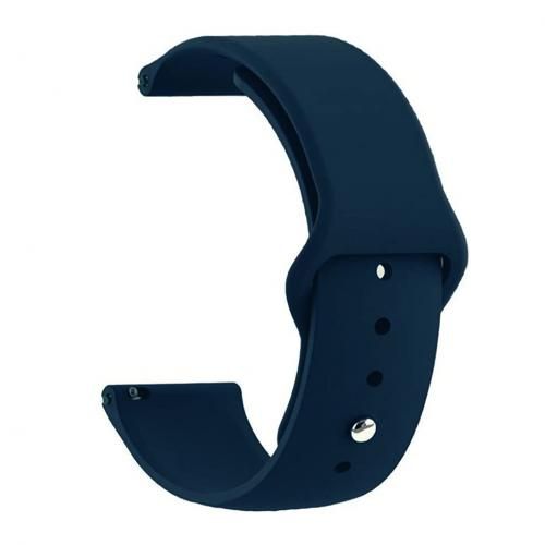 Bracelet de montre en silicone souple 22 mm (bleu)
 Fiche Technique et Prix au Maroc