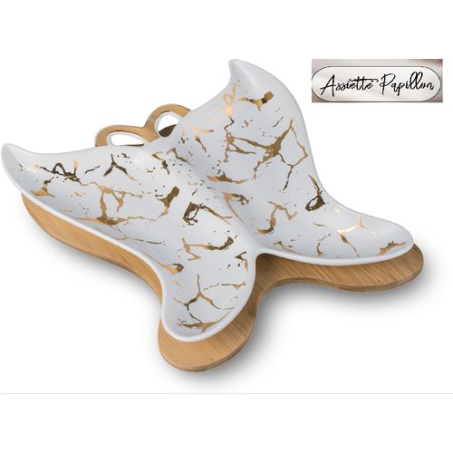 Prima Assiette papillon blanc
 Fiche Technique et Prix au Maroc