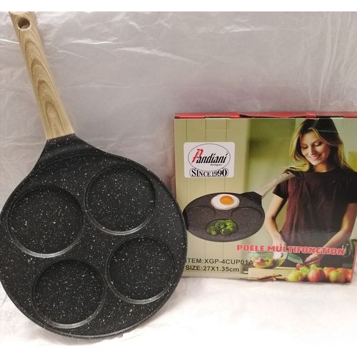 Pandiani Poêle granit pancake, blinis, crépe, omelette
 Fiche Technique et Prix au Maroc