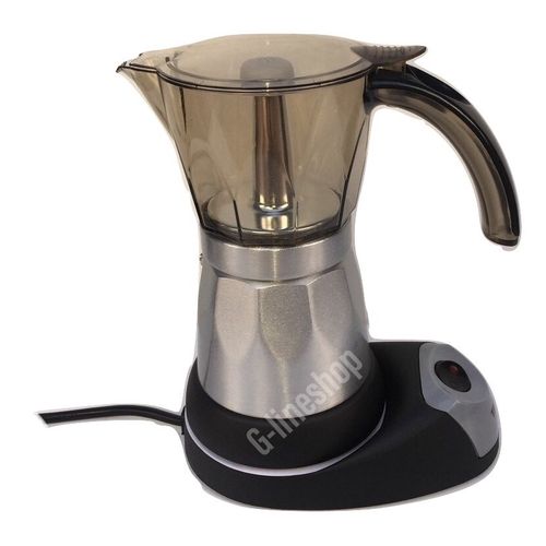 TATCH Cafetières Électrique en aluminium -6 tasses
 Fiche Technique et Prix au Maroc