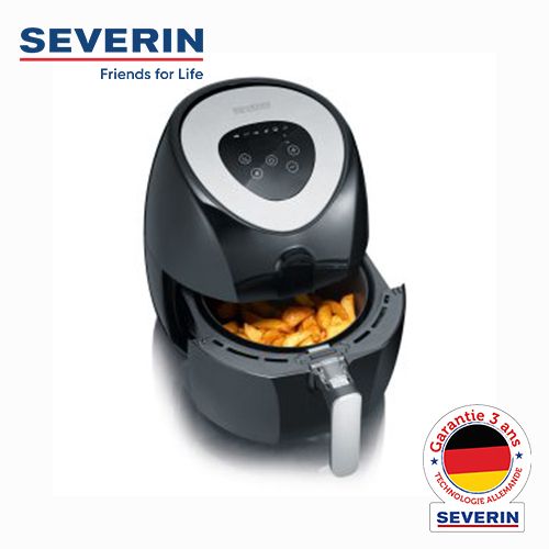 Severin AIRFRYER - FRITEUSE SANS HUILE - FRITEUSE À AIR CHAUD
 Fiche Technique et Prix au Maroc