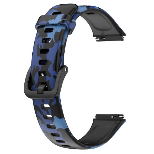Bande de remplacement Bracelet Camouflage Bleu pour Huawei Band 7
 Fiche Technique et Prix au Maroc