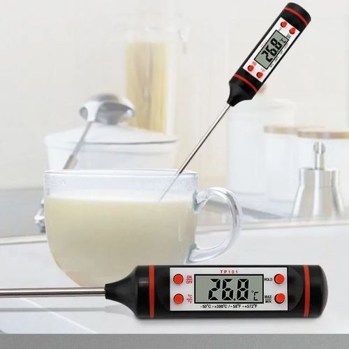 Thermomètre Cuisine, Lecture numérique avec grand écran LCD℉/℃
 Fiche Technique et Prix au Maroc