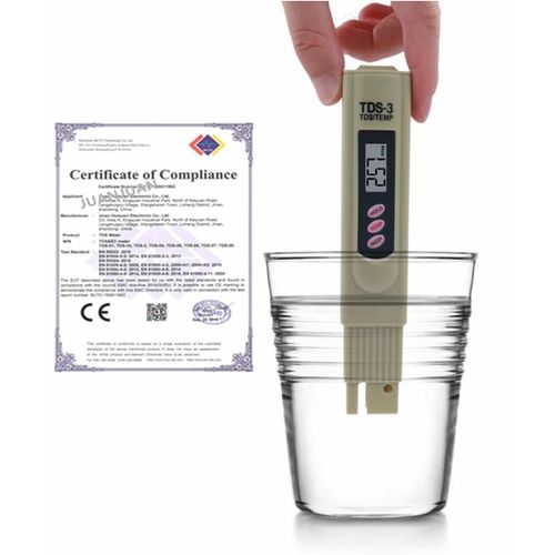 TDS mètre +2 Piles Appareil  numérique mesure qualité l'eau testeur pureté
 Fiche Technique et Prix au Maroc