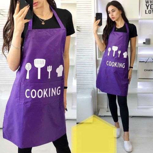 Tablier de cuisine imperméable avec poche, Tablier pour ménage
 Fiche Technique et Prix au Maroc