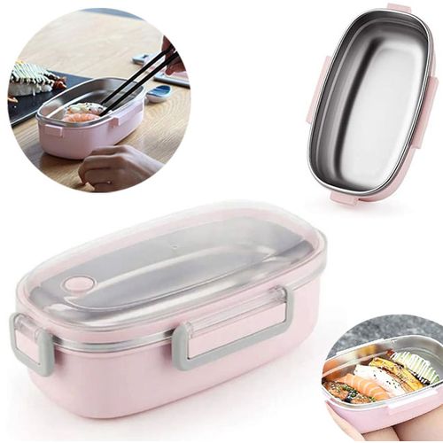 Boîte à déjeuner isotherme en INOX, Pour travail et école, Lunch box
 Fiche Technique et Prix au Maroc