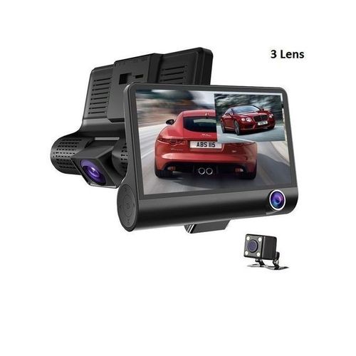 DVR 3 Caméra De Voiture Vidéo Full HD 1080P
 Fiche Technique et Prix au Maroc