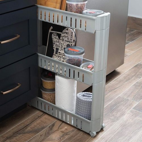 Meuble de rangement à roulettes (3 niveaux)
 Fiche Technique et Prix au Maroc