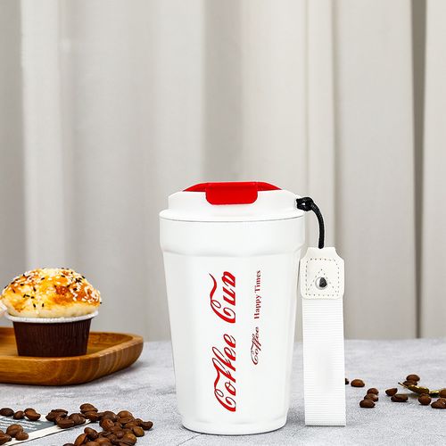 Tasse à café thermique en acier inoxydable, thermos de voyage et voiture
 Fiche Technique et Prix au Maroc
