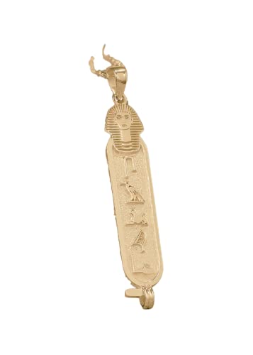 Pendentif cartouche personnalisé unique, collier égyptien en or massif 14 carats, anniversaire parfait ou cadeau d’anniversaire
Avis,  Fiche Technique et Prix au Maroc