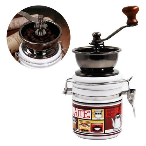 TATCH Collection Officielle Moulin à Café Manuel, Aussi à Epices. Broyeur en Céramique
 Fiche Technique et Prix au Maroc