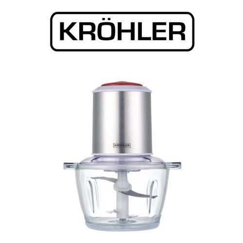 KRÖHLER Hachoir à condiments bol 1.2L en verre
 Fiche Technique et Prix au Maroc