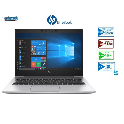 Hp PC portable EliteBook I7 RAM 16Go DDR4 512Go SSD (Remis à Neuf)
 Fiche Technique et Prix au Maroc