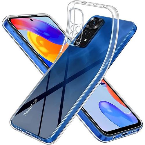 COMPATIBLE Coque pour Xiaomi Redmi Note 11 Pro 4G  Silicone Transparente
 Fiche Technique et Prix au Maroc