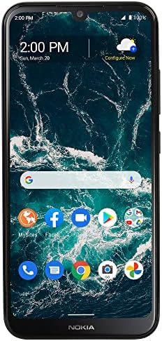 Simple Mobile Nokia C200, 32 Go, gris - Smartphone prépayé (verrouillé)
 Fiche Technique et Prix au Maroc