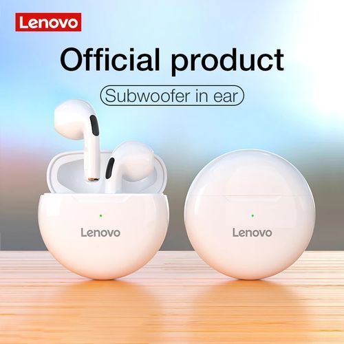 Lenovo écouteurs sans fil LivePods HT38 TWS Bluetooth, Pro 6 TWS, casque de Sport 9D Stere Bass
 Fiche Technique et Prix au Maroc