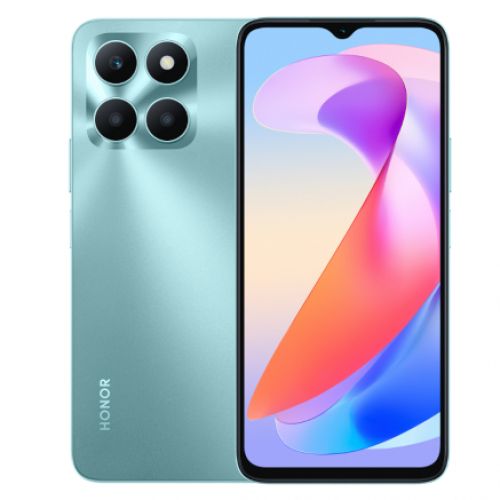 Honor X6a 6.5" (4GB -128GB)  LCD 90Hz - 5200 mAh - 50MP- Cyan
 Fiche Technique et Prix au Maroc