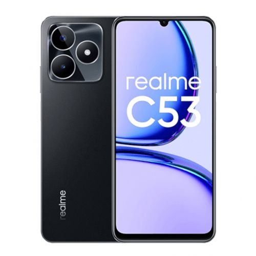 realme C53 6,74"  (128Go ROM / 6GB jusqu'à 12Go) - 5000mAH - 50MP/8MP- Noir
 Fiche Technique et Prix au Maroc