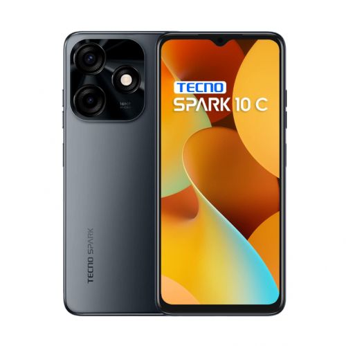 Tecno Spark 10C - 6,6'' HD+ - LCD IPS - (RAM 4GB  jusqu'à 8 Go+ 128Go) 5000MAh - Noir
 Fiche Technique et Prix au Maroc
