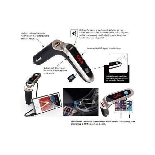 Piranha Transmetteur FM pour voiture
 Fiche Technique et Prix au Maroc