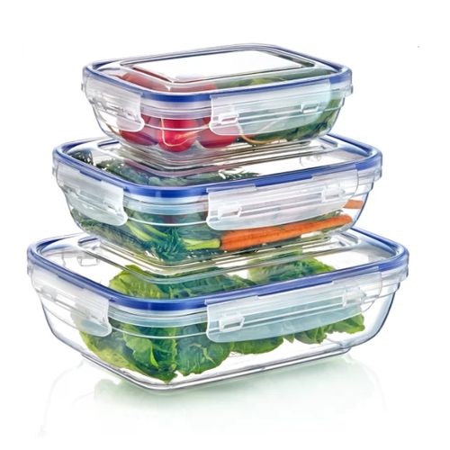 Set de 3 boîtes de conservation en plastique
 Fiche Technique et Prix au Maroc