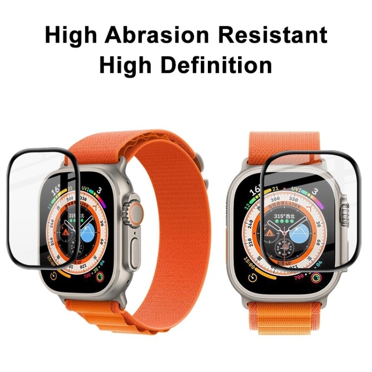 For Apple Watch Ultra 49mm IMAK Plexiglass HD Watch Protective Film - 3