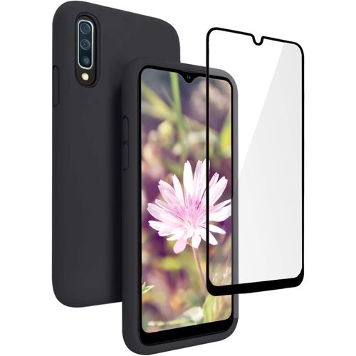 Pack :Samsung A50 Céramique anti choc film et coque silicone Noir
 Fiche Technique et Prix au Maroc