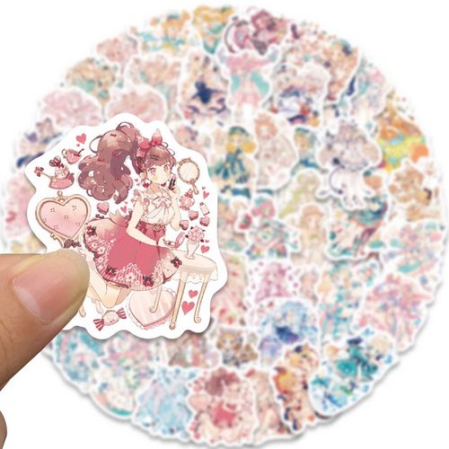 25 l04 Kawaii Anime Lolita Girl Stickers Cute Cartoon
 Fiche Technique et Prix au Maroc
