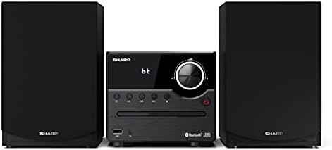 SHARP XLB512BK Système de Son Mirco 45 W (Radio FM/FM, Bluetooth, USB, CD, MP3), Noir
 Avis, Fiche Technique et Prix au Maroc