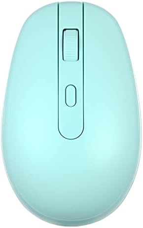 Rii Souris sans fil RM700 2,4 G silencieuse avec 3 200 DPI, souris d'ordinateur avec nano-récepteur USB pour ordinateur portable, PC, Mac, Windows et travail scolaire (cyan clair)
 Fiche Technique et Prix au Maroc