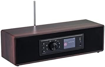 ALANO BEA103 Radio FM/DAB+ / Bluetooth/USB/AUX IN couleur bois avec télécommande et double mode réveil Marron
 Avis, Fiche Technique et Prix au Maroc
