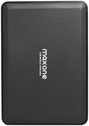 Maxone Portable External Hard Drives 500GB-USB 3.0 2.5'' HDD Backup Storage for PC, Desktop, Laptop, Mac, MacBook, Xbox One, PS4,TV, Chromebook, Windows - Black Fiche Technique et Prix au Maroc