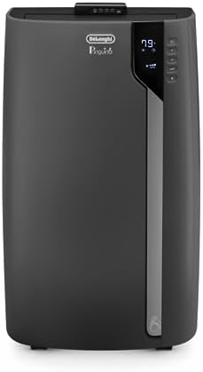 De'Longhi Pinguino Portable Air Conditioner, Dark Gray - For Rooms Up to 500 sq. ft. - Cooling, Dehumidifying & Fan Modes - Easy to Use - Washable Filter Included Avis, Fiche Technique et Prix au Maroc