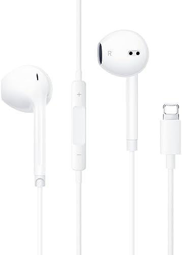 YEOU Écouteurs pour iPhone 11,Casque pour iPhone 12 stéréo HiFi,avec Microphone et contrôle du Volume, Plug and Play,compatibles avec iPhone 11/11Pro/12/12 Pro/13/13 Pro/14/8/7 Plus/XR/X/XS
 Avis, Fiche Technique et Prix au Maroc