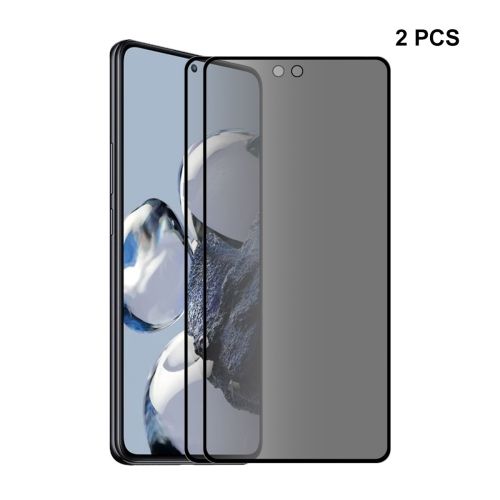 2pcs Film plein écran en verre trempé fumé pour Xiaomi 12T / 12T Pro
 Fiche Technique et Prix au Maroc
