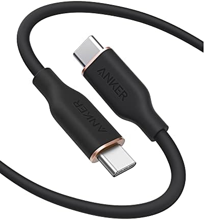 Anker Câble USB-C vers USB-C, câble 643 100 W 1,8 m, câble de charge USB 2.0 Type C Charge rapide pour MacBook Pro 2020, iPad Pro 2020, iPad Air 4, iPad Mini 6, Galaxy S21, Pixel, Switch (noir minuit)
 Fiche Technique et Prix au Maroc
