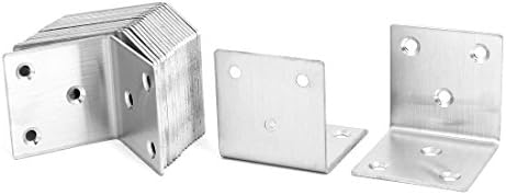 Aexit Support de supports à angle droit en acier inoxydable de 51 mm x 51 mm x 50 mm, ton argent, 20 pièces (4009a535e091fd030f4a11a1f367cd87)
 Fiche Technique et Prix au Maroc