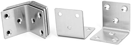 Aexit Support de supports à angle droit en acier inoxydable de 41 mm x 41 mm x 40 mm, ton argent, 8 pièces (9ce35e381e557c9cd6174e6432397d8e)
 Fiche Technique et Prix au Maroc