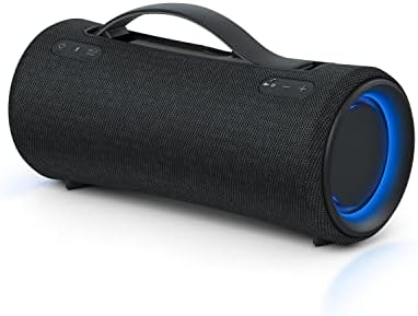 Sony SRS-XG300 - Enceinte Bluetooth sans Fil Portable avec Un Son Puissant et des Jeux de lumière pour Les fêtes - étanche, autonomie de 25 Heures, Recharge Rapide et Power Bank Smartphone (Noir)
 Avis, Fiche Technique et Prix au Maroc