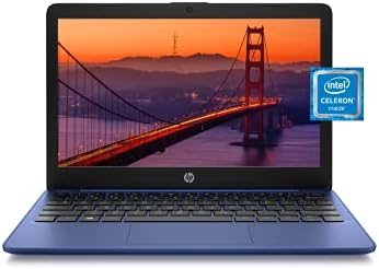 Ordinateur portable HP Stream 11", Intel Celeron N4020, Intel UHD Graphics 600, 4 Go de RAM, 64 Go eMMC, Windows 11 Famille en mode S (11-ak0030nr, bleu royal)
 Fiche Technique et Prix au Maroc