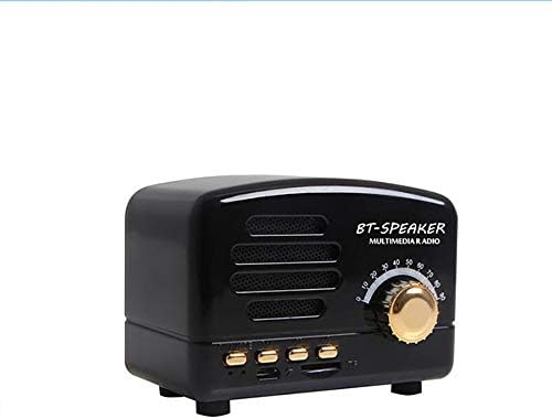 Haut-parleurs Bluetooth Rétro, Radio FM avec Style Classique À L'ancienne, Haut-Parleur Stéréo Extérieur Audio Maison, Connexion sans Fil Bluetooth 4.2, avec Son Puissant Et Caisson De Basses
 Avis, Fiche Technique et Prix au Maroc