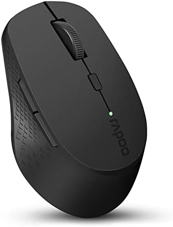Rapoo Souris Bluetooth, souris sans fil silencieuse multi-appareils, 4 DPI réglables, prend en charge jusqu'à 3 appareils, souris optique portable au design ergonomique, pour ordinateur portable Windows PC tablette, noire
 Fiche Technique et Prix au Maroc