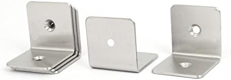 Aexit Support de supports à angle droit en acier inoxydable de 45 mm x 45 mm x 43 mm, ton argent, 5 pièces (61e4bc367d5156fcd7026e98214d828c)
 Fiche Technique et Prix au Maroc